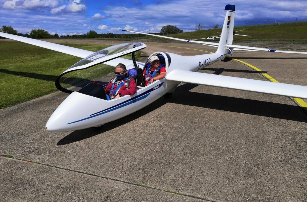 Erstflug unsers neuen Doppelsitzer SZD54-2 Perkoz