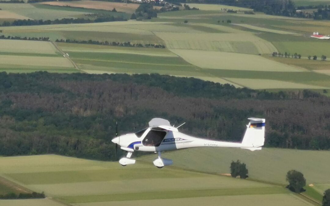 Unser neues Motorflugzeug der E-Klasse: Pipistrel Virus