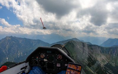 Erfolgreicher Flug zur Zugspitze und zurück